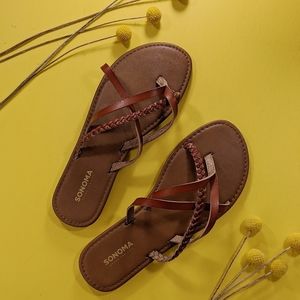 Braided Strappy Sandal